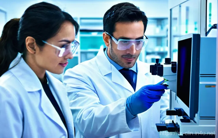 임상병리사와 관련된 법률 정보 - **Prompt: A State-of-the-Art Medical Laboratory with Focused Specialists**
A brightly lit, ...