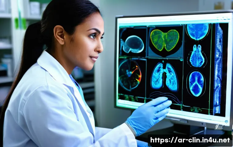 임상병리사 연봉 협상 실제 사례 - **Image Prompt: The Cornerstone of Healthcare**
    A highly skilled and focused medical laboratory ...