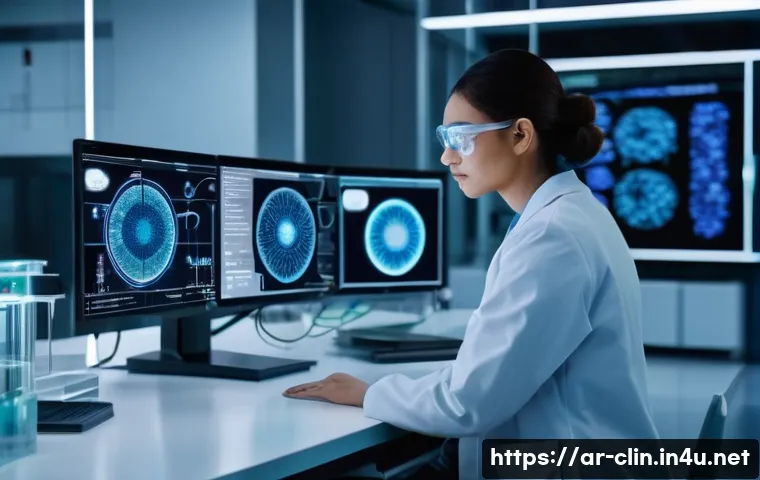 임상병리사 해외 연수 후기 - **Prompt 1: Advanced AI-Driven Medical Diagnostics**
    "A clean, ultra-modern medical laboratory a...